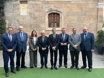 Gerardo Lerones, Andrés González, Cristina Rico, Antonio Pascual, José Manuel Domínguez, Antonio Posadas, Teodomiro López, y Manuel Torralbo